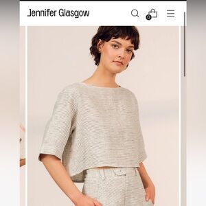 Cardea Top in Cream Check